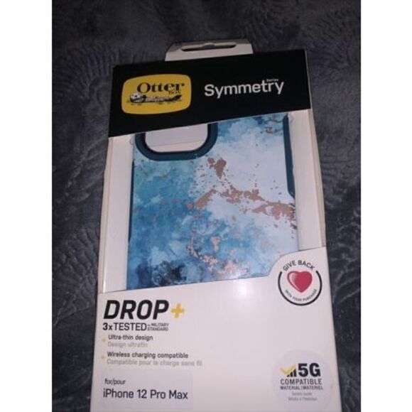New OTTERBOX Apple iPhone 12 Pro Max Symmetry Series Case - Seas The Day. D - Picture 1 of 2
